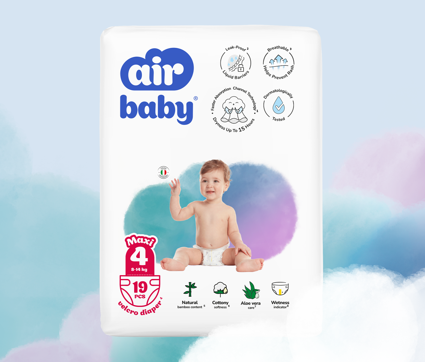 Air Baby Standard Size 4 Maxi